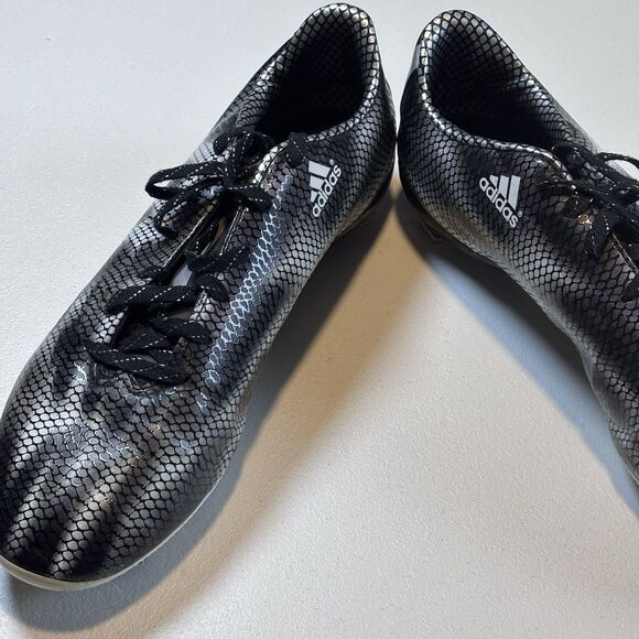 Adidas F10 Black Snake Print Soccer Shoes Mens 11 US Style B34860 2014 Soccer - Picture 2 of 8